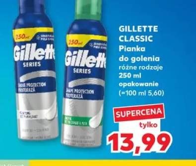 Pianka do golenia Gillette Classic Sensitive