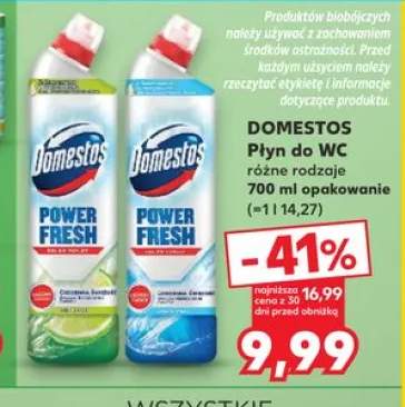Płyn do WC Domestos Power Fresh