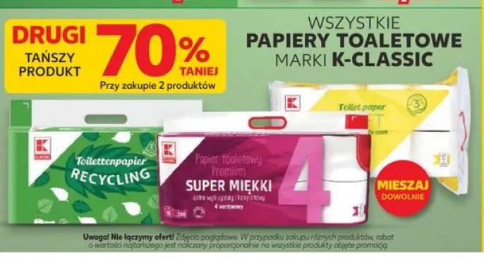 Papier toaletowy K-Classic Recycling