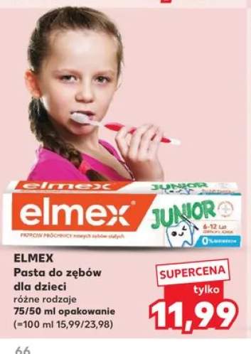 Pasta do zębów dla dzieci elmex Junior