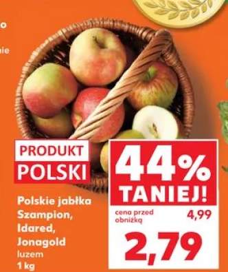 Polskie jabłka Szampion