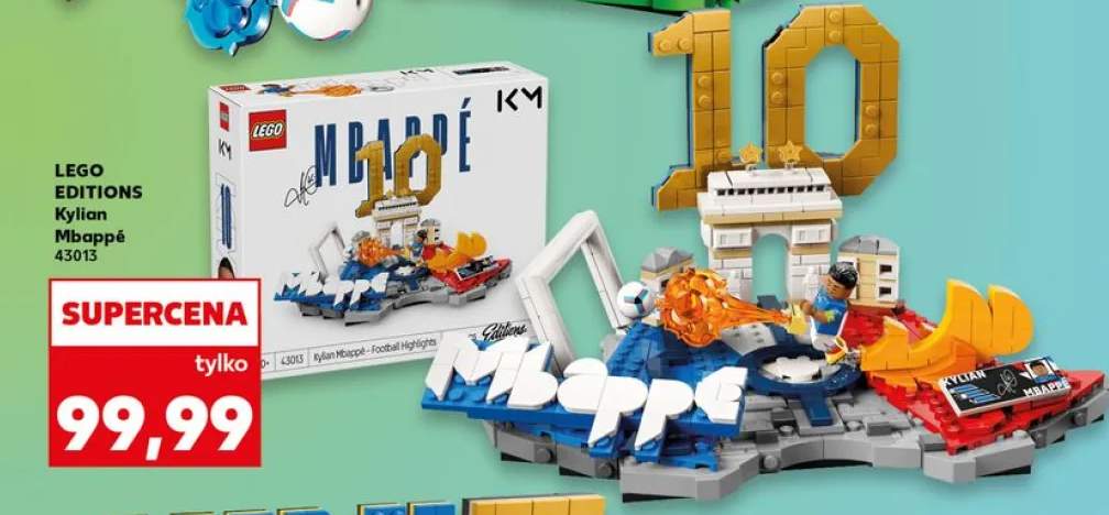 Klocki LEGO EDITIONS Kylian Mbappé 43013
