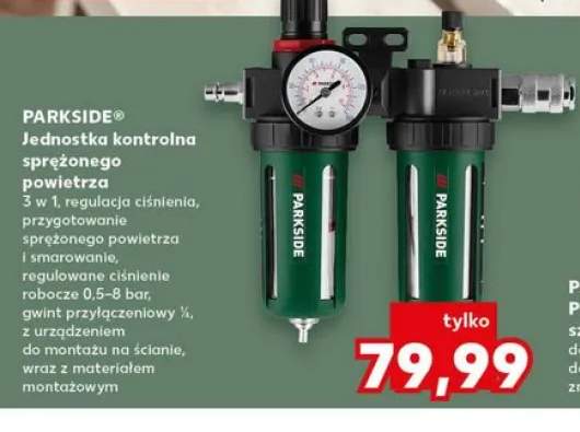 Jednostka kontrolna sprężonego powietrza PARKSIDE
