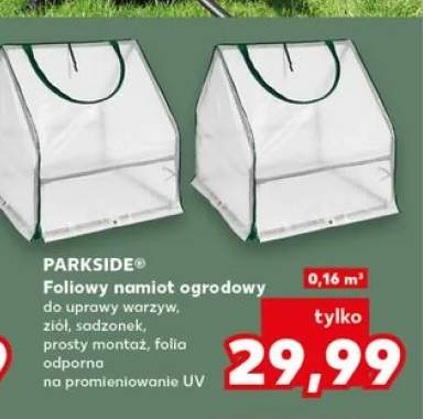 Foliowy namiot ogrodowy PARKSIDE 0,16m3