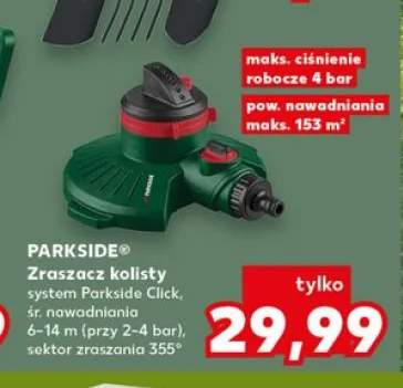 Zraszacz kolisty PARKSIDE system Parkside Click