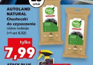 Chusteczki do czyszczenia AUTOLAND NATURAL