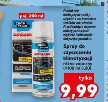 Spray do czyszczenia klimatyzacji