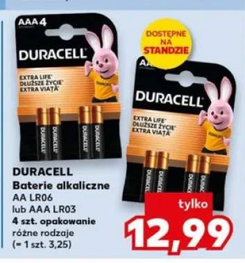 Baterie alkaliczne DURACELL AA LR06