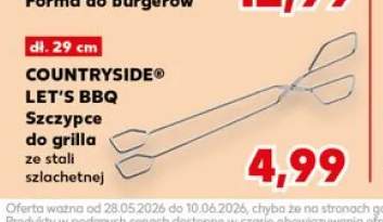 Szczypce do grilla COUNTRYSIDE LET'S BBQ 29cm