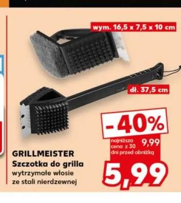Szczotka do grilla GRILLMEISTER 37,5cm