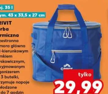 Torba termiczna Crivit 35l 43x33,5x27cm