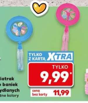 Wiatrak do baniek mydlanych