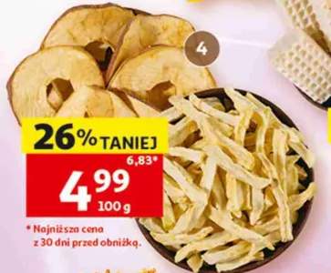 chipsy jabłkowe