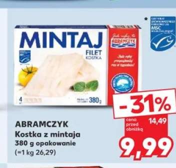 Kostka z mintaja Abramczyk
