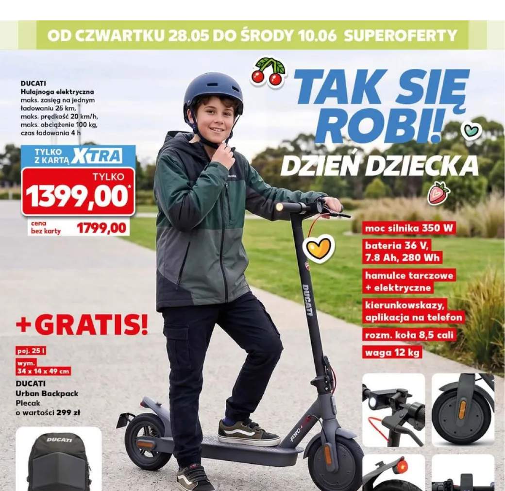 Hulajnoga elektryczna DUCATI