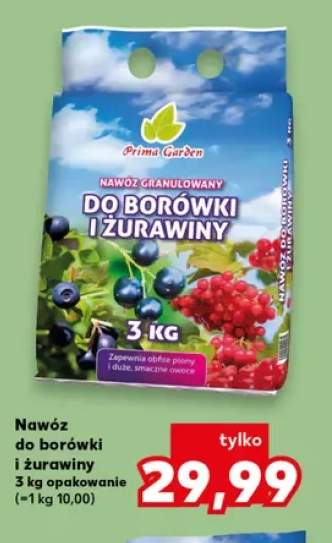 Nawóz granulowany do borówki i żurawiny Prima Garden