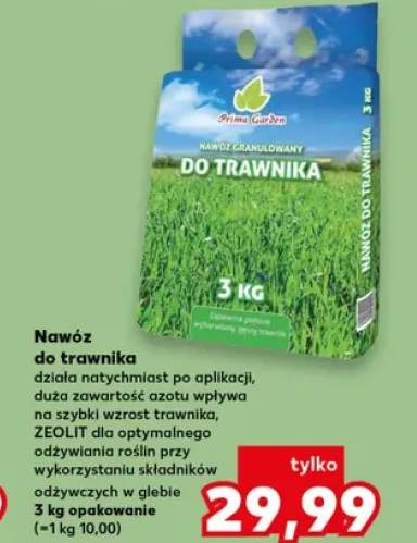 Nawóz granulowany do trawnika Prima Garden