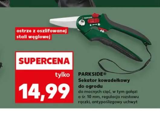 Sekator kowadełkowy do ogrodu PARKSIDE