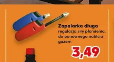 Zapalarka długa regulacja siły płomienia do ponownego nabicia gazem