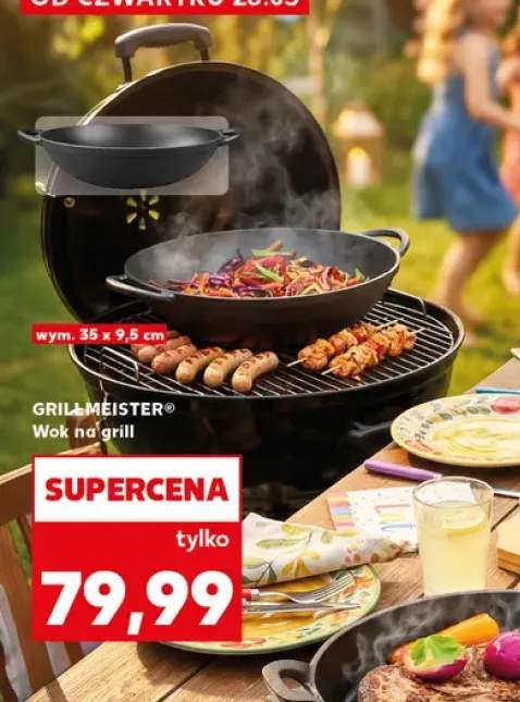 Wok na grill GRILLMEISTER 35x9,5cm