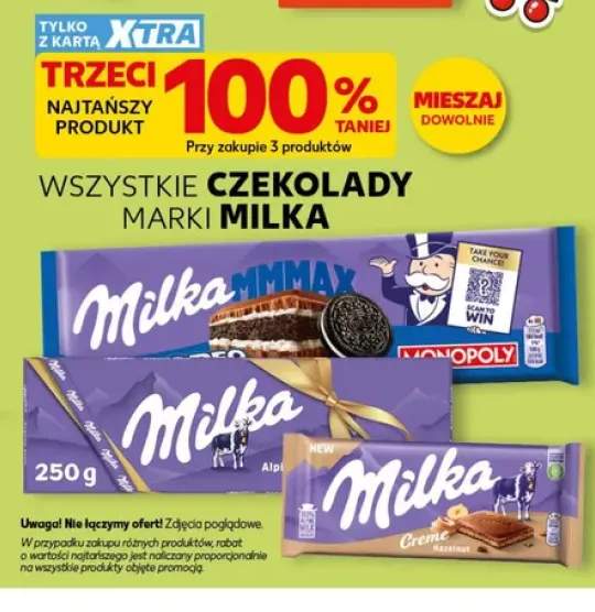 Czekolady Milka