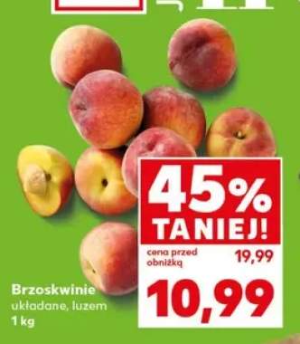 Brzoskwinie układane luzem