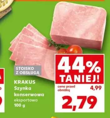 Szynka konserwowa eksportowa KRAKUS