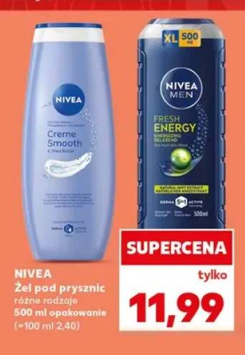 Żel pod prysznic Nivea Creme Smooth