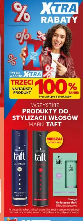 Produkty do stylizacji włosów Taft