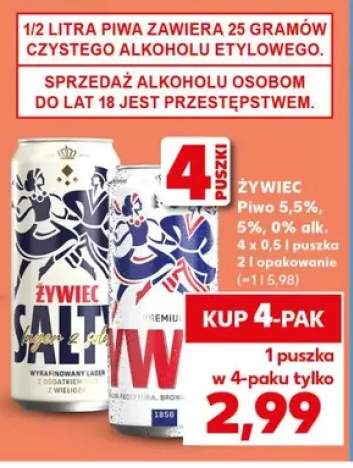 Piwo Żywiec 5,5%