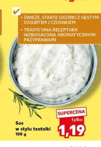 Sos w stylu tzatziki