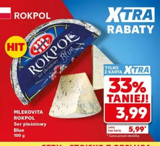 Ser pleśniowy Blue ROKPOL MLEKOVITA
