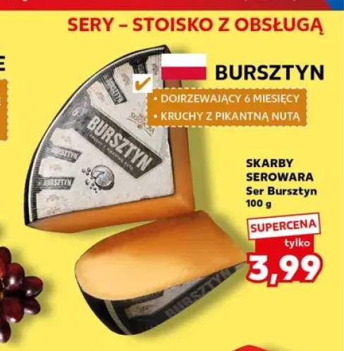 Ser Bursztyn SKARBY SEROWARA