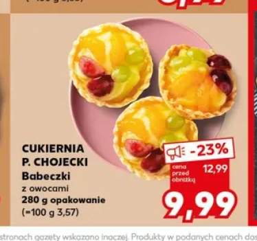 Babeczki z owocami CUKIERNIA P. CHOJECKI