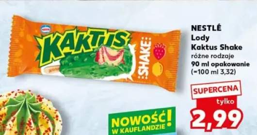 Lody Kaktus Shake