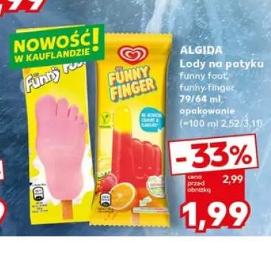 Lody na patyku Algida