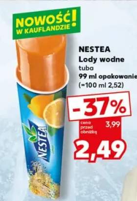 Lody wodne tuba NESTEA
