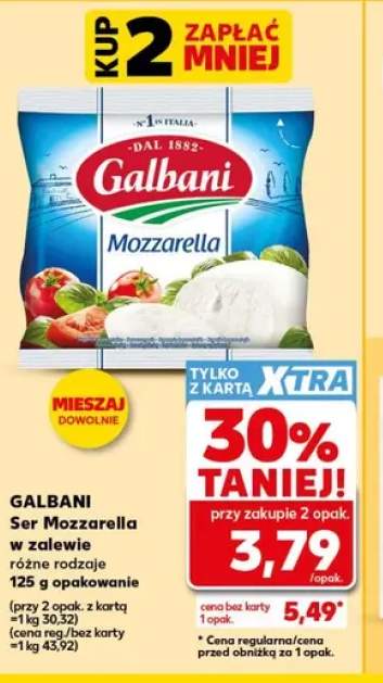 Ser Mozzarella w zalewie Galbani