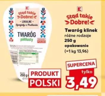 Twaróg klinek półtłusty Stąd takie Dobre!