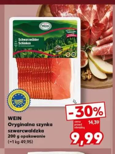 Oryginalna szynka szwarcwaldzka Wein