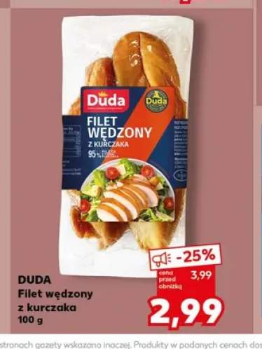 Filet wędzony z kurczaka Duda