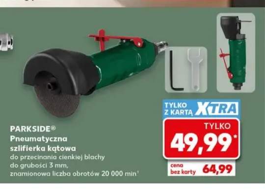 Pneumatyczna szlifierka kątowa PARKSIDE