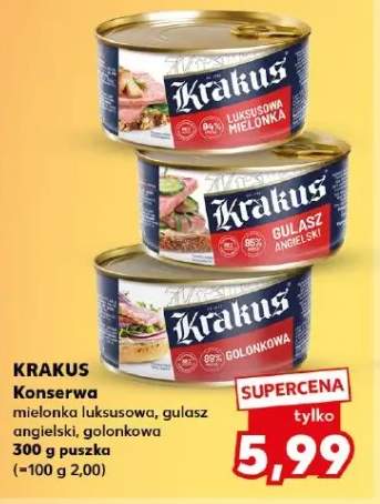 Konserwa mielonka luksusowa Krakus