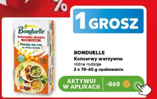 Konserwy warzywne Bonduelle Kukurydza złocista