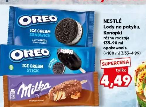 Lody kanapka Oreo Ice Cream Sandwich