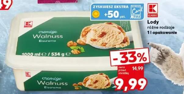 Lody cremige Walnuss K-Classic