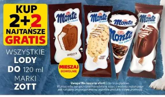 Lody Monte Sandwich Zott
