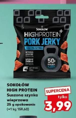 Suszona szynka wieprzowa Sokołów High Protein