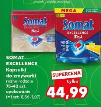 Kapsułki do zmywarki Somat Excellence