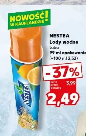 Lody wodne tuba Nestea